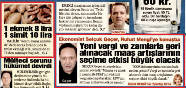 Foto - Ekmeğin KDV’sini bilmeyen aptal 'Türkiye iflas etti' diyor!