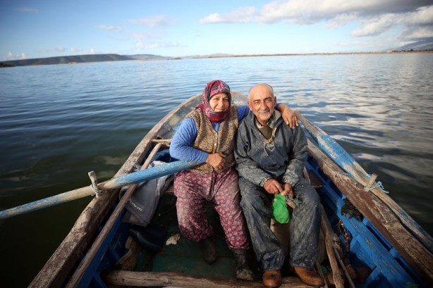 Foto - Ekmeklerini balıktan çıkaran çift, 40 yıldır birlikte kürek çekiyor!
