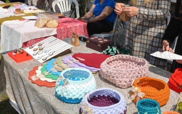 Foto - Ekolojik pazar, ev hanımlarına gelir kapısı oldu