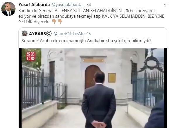 Foto - Ekrem İmamoğlu'na tepki yağıyor! 'Sandukaya tekmeyi atıp...'