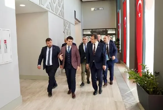 Foto - Ekrem İmamoğlu'ndan Binali Yıldırım'a ziyaret