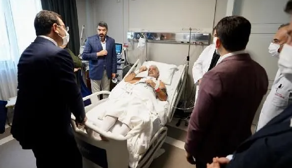 Foto - Ekrem İmamoğlu'ndan Binali Yıldırım'a ziyaret