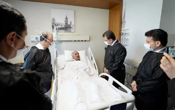 Foto - Ekrem İmamoğlu'ndan Binali Yıldırım'a ziyaret