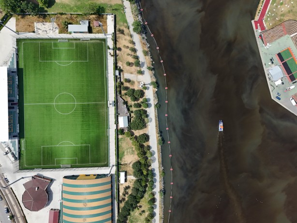 Foto - Ekrem İmamoğlu'ndan İstanbul'a çok büyük hizmet! Haliç'i b.ka buladı