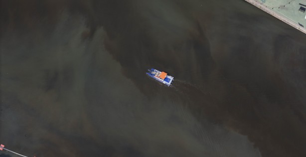 Foto - Ekrem İmamoğlu'ndan İstanbul'a çok büyük hizmet! Haliç'i b.ka buladı