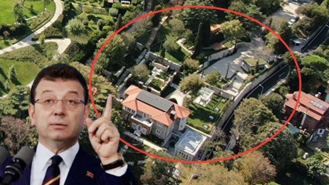 Ekrem İmamoğlu'nun oturduğu tarihi köşkte skandal patladı! Uydu görüntülerinde ortaya çıktı