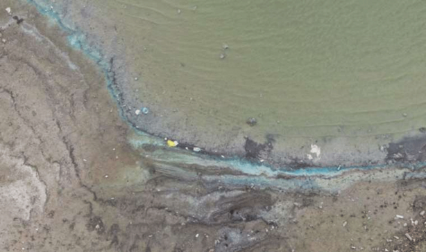 Foto - Ekrem yine uyudu! Suyun rengi değişti, balıklar ölmeye başladı! İnsanlar tedirgin