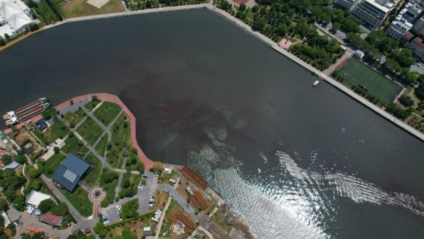 Foto - Ekrem’den büyük başarı! Haliç pisliği geri döndü