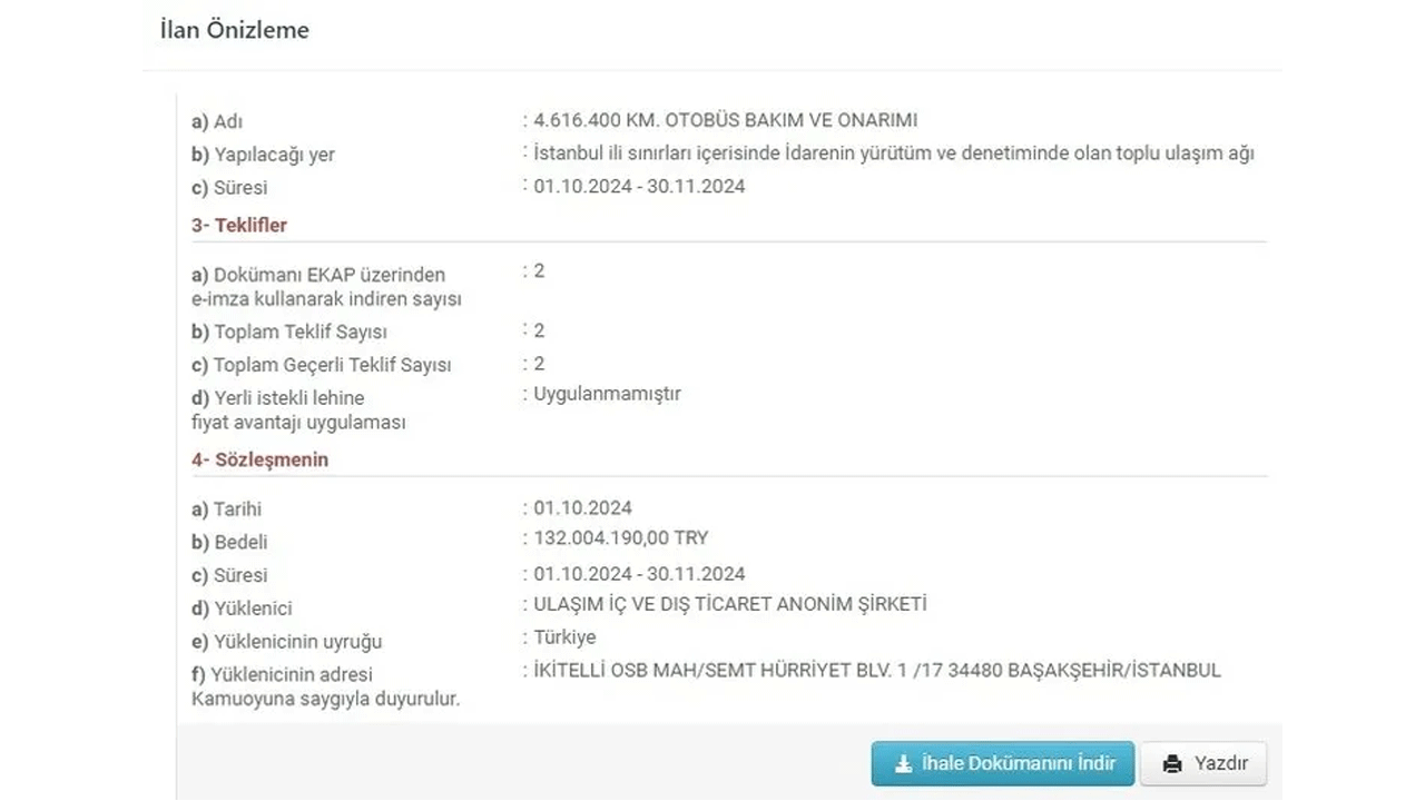 Foto - Ekrem'den sabıkalı şirkete 500 milyonluk ihale!