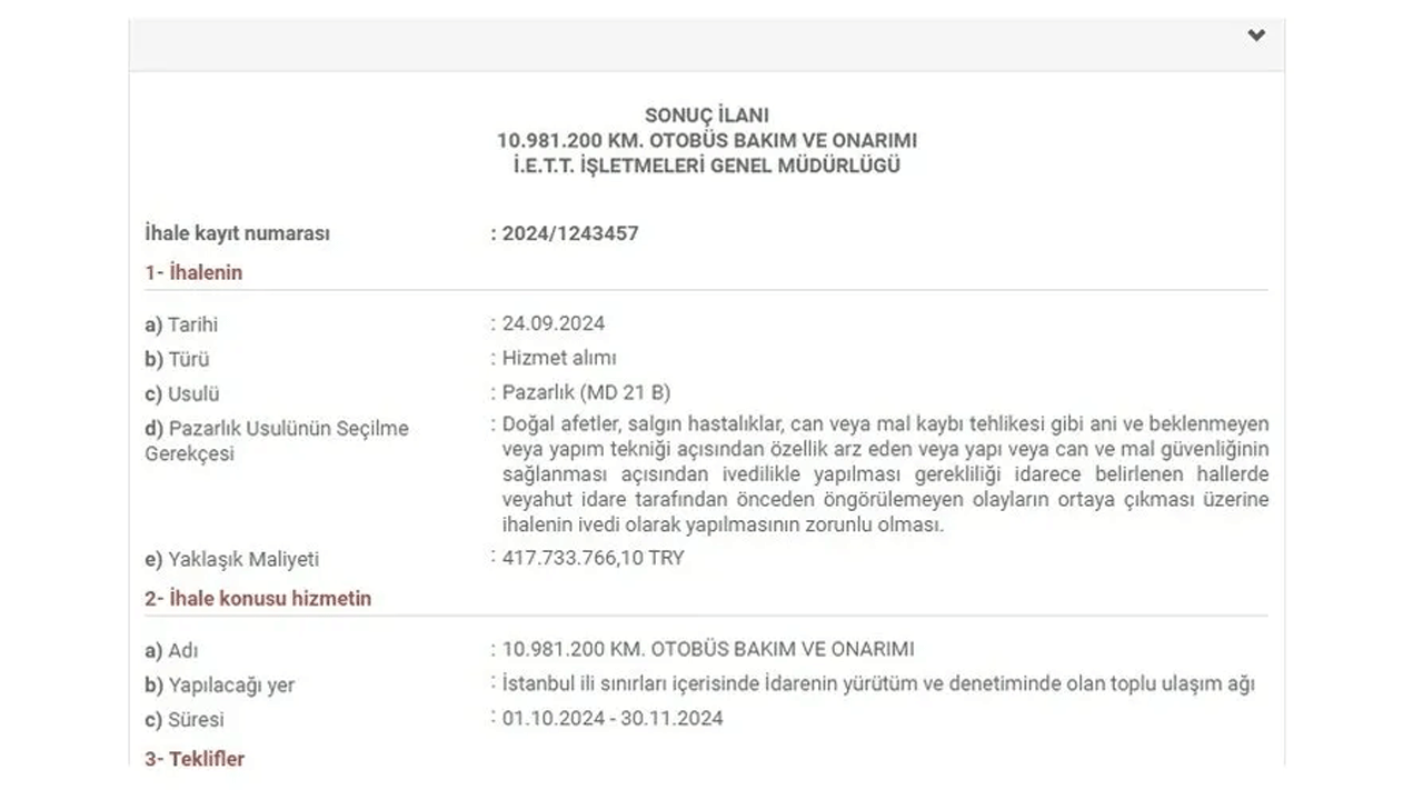 Foto - Ekrem'den sabıkalı şirkete 500 milyonluk ihale!