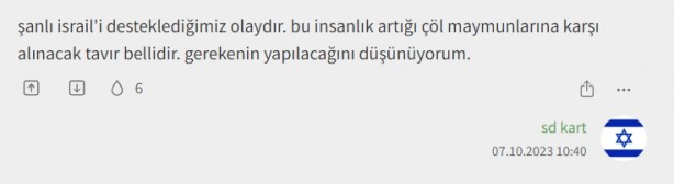 Foto - Ekşisözlük'ten İsrail güzellemeleri! Taraflarını seçtiler...