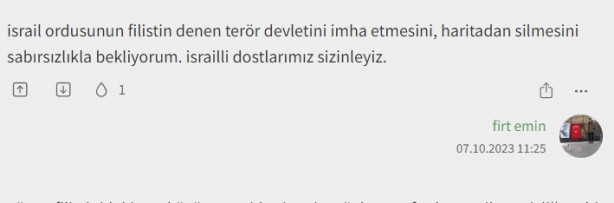 Foto - Ekşisözlük'ten İsrail güzellemeleri! Taraflarını seçtiler...
