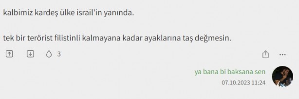 Foto - Ekşisözlük'ten İsrail güzellemeleri! Taraflarını seçtiler...