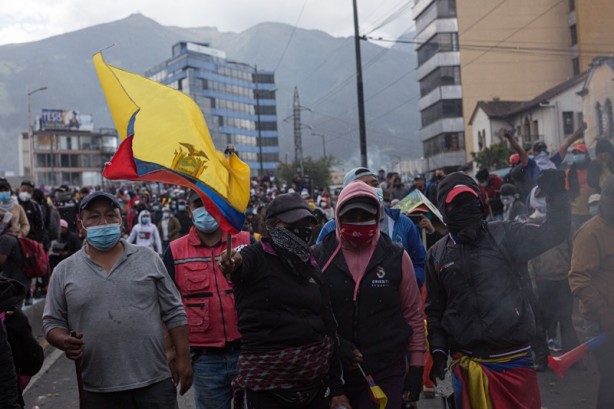 Foto - Ekvador'da hükümet karşıtı protestolar devam ediyor