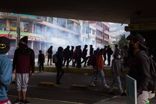 Foto - Ekvador'da hükümet karşıtı protestolar devam ediyor