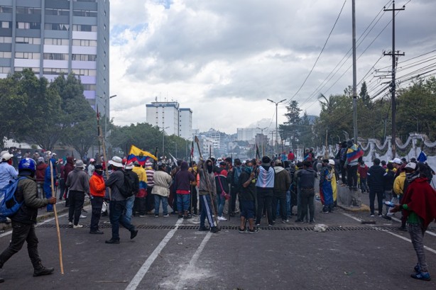 Foto - Ekvador'da hükümet karşıtı protestolar devam ediyor