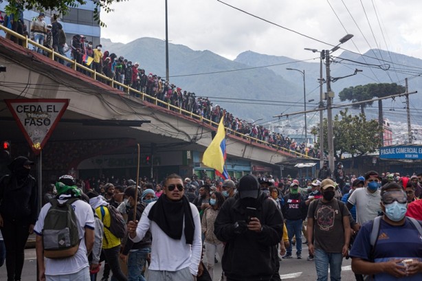 Foto - Ekvador'da hükümet karşıtı protestolar devam ediyor
