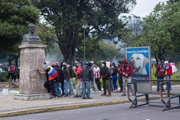 Foto - Ekvador'da hükümet karşıtı protestolar devam ediyor