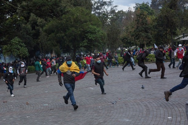 Foto - Ekvador'da hükümet karşıtı protestolar devam ediyor