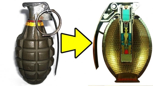 Foto - El bombasını silahla vurursanız bakın ne olur?