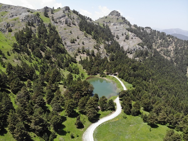El değmemiş doğa: Limni Gölü
