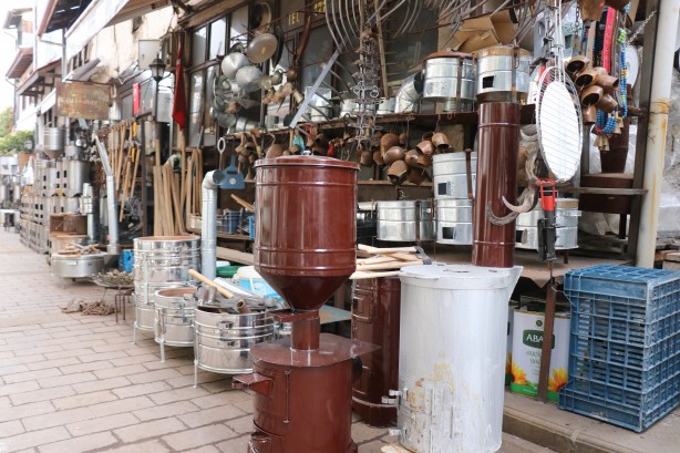 Foto - El emeği ile 41 yıldır fındık sobası imal ediyor