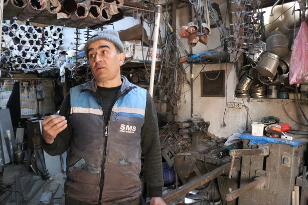 Foto - El emeği ile 41 yıldır fındık sobası imal ediyor