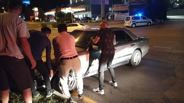 Foto - El frenini çekmedi! Refüje çıktı