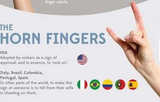 Foto - El hareketlerinin ülkelerdeki farklı anlamları