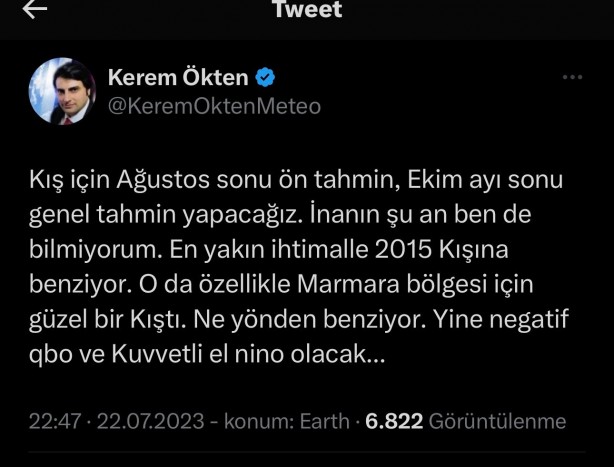 Foto - El Nino gidiyor, beteri geliyor! Yorgan mont eldivenleri çıkarın, hava buz kesecek