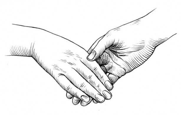 Foto - El sıkışma sanatı