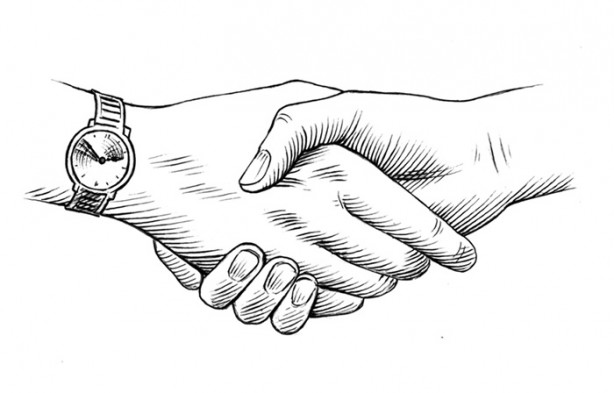 Foto - El sıkışma sanatı