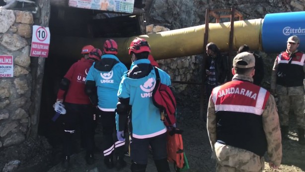 Foto - Elazığ'da maden ocağında göçük meydana geldi! İşte bölgeden ilk kareler