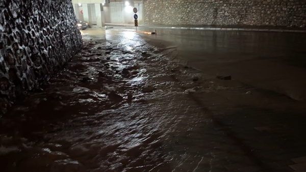 Foto - Elazığ’da şiddetli yağış! Alt geçitleri su bastı
