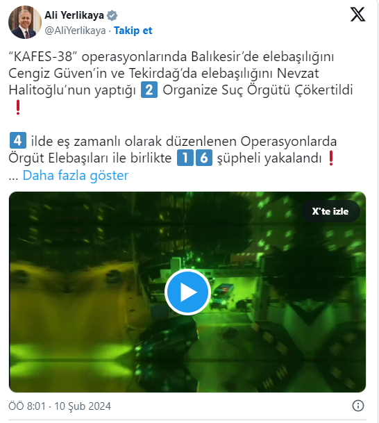 Foto - Elebaşılığını Cengiz Güven ve Nevzat Halitoğlu'nun yaptığı 2 organize suç örgütü çökertildi