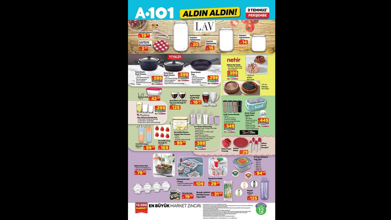 Foto - Elektrikli bisiklet, kamp çadırı, motosiklet ve daha niceleri! A101’de 3 Temmuz 2025 indirim fırsatları dolu dolu geliyor