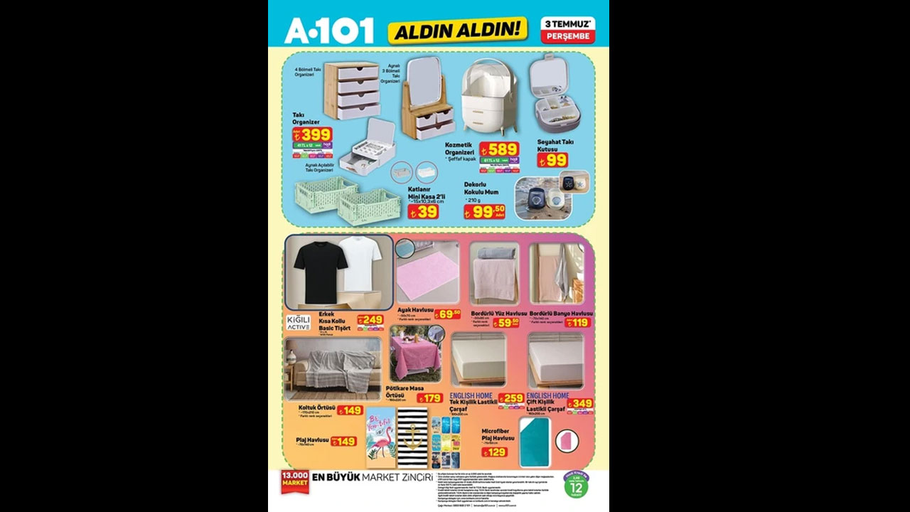 Foto - Elektrikli bisiklet, kamp çadırı, motosiklet ve daha niceleri! A101’de 3 Temmuz 2025 indirim fırsatları dolu dolu geliyor