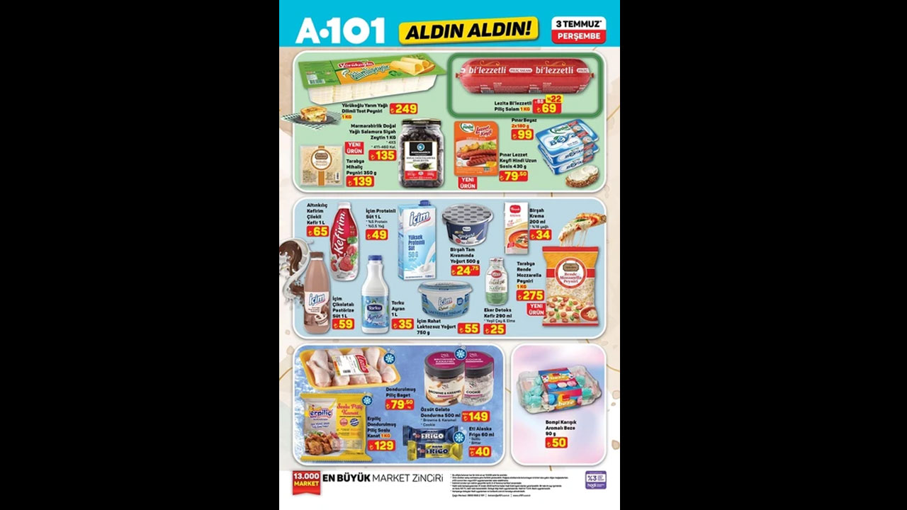 Foto - Elektrikli bisiklet, kamp çadırı, motosiklet ve daha niceleri! A101’de 3 Temmuz 2025 indirim fırsatları dolu dolu geliyor