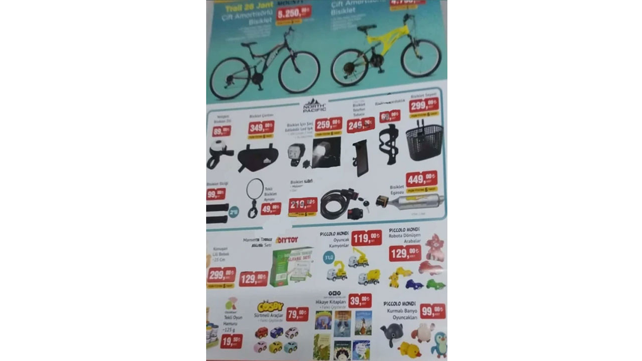 Foto - Elektrikli bisikletlerde bayram indirimi! BİM 23 Mayıs 2025 indirim kataloğu açıklandı