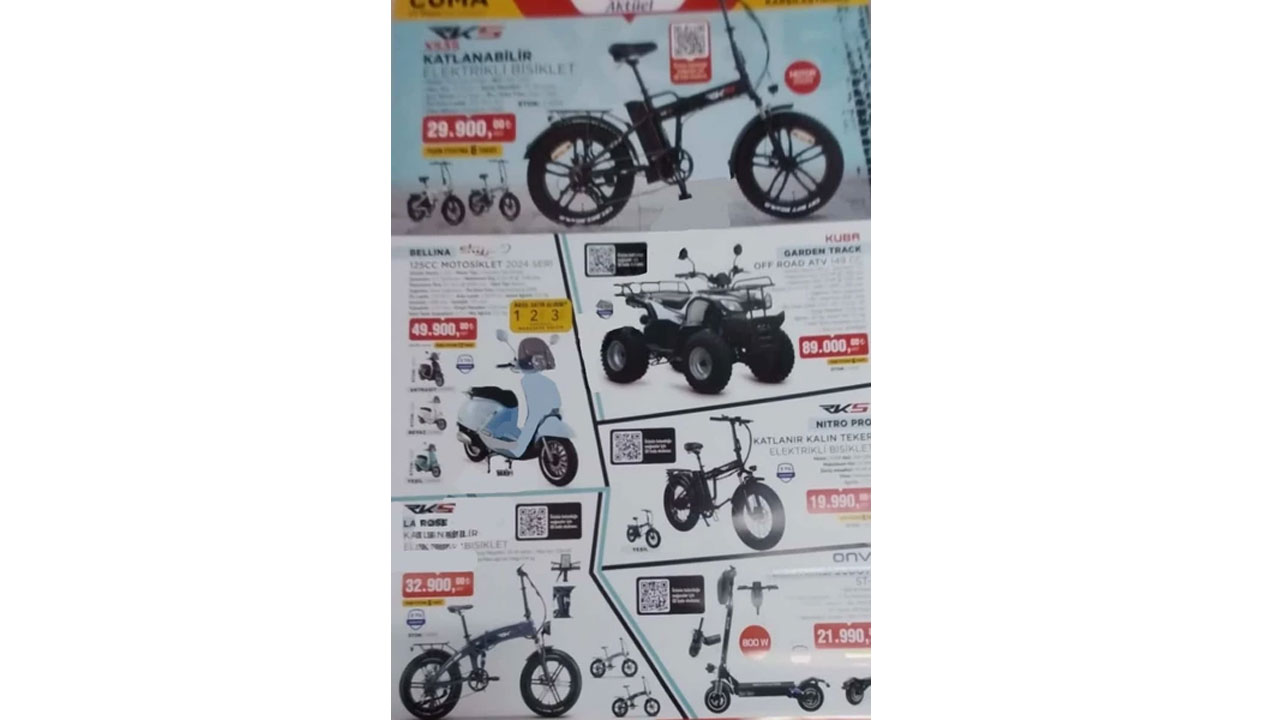 Foto - Elektrikli bisikletlerde bayram indirimi! BİM 23 Mayıs 2025 indirim kataloğu açıklandı