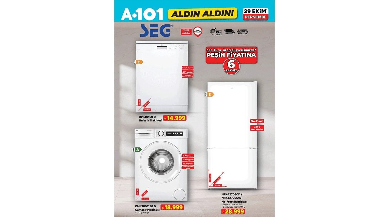 Foto - Elektrikli kamyonet geliyor: A101 29 Ekim- 4 Kasım kataloğu yayınlandı!