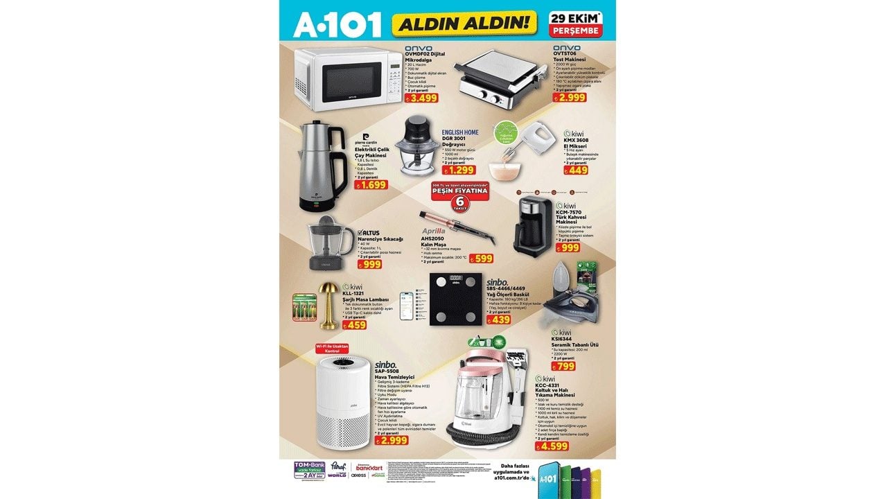 Foto - Elektrikli kamyonet geliyor: A101 29 Ekim- 4 Kasım kataloğu yayınlandı!