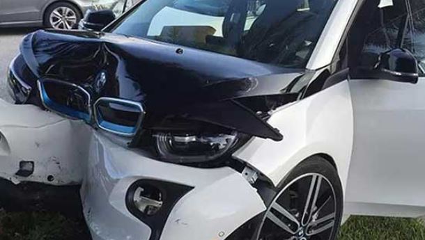 Foto - Elektrikli otomobil kazası cep yakar