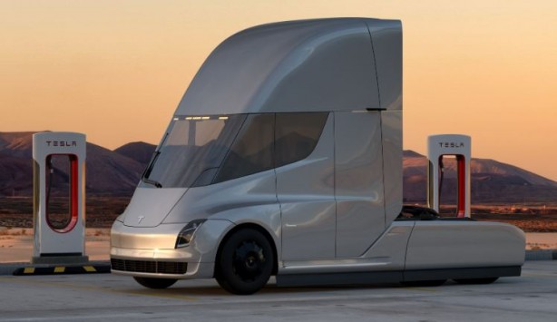 Foto - Elektrikli Tesla Semi tırları Avrupa yollarına çıkıyor!