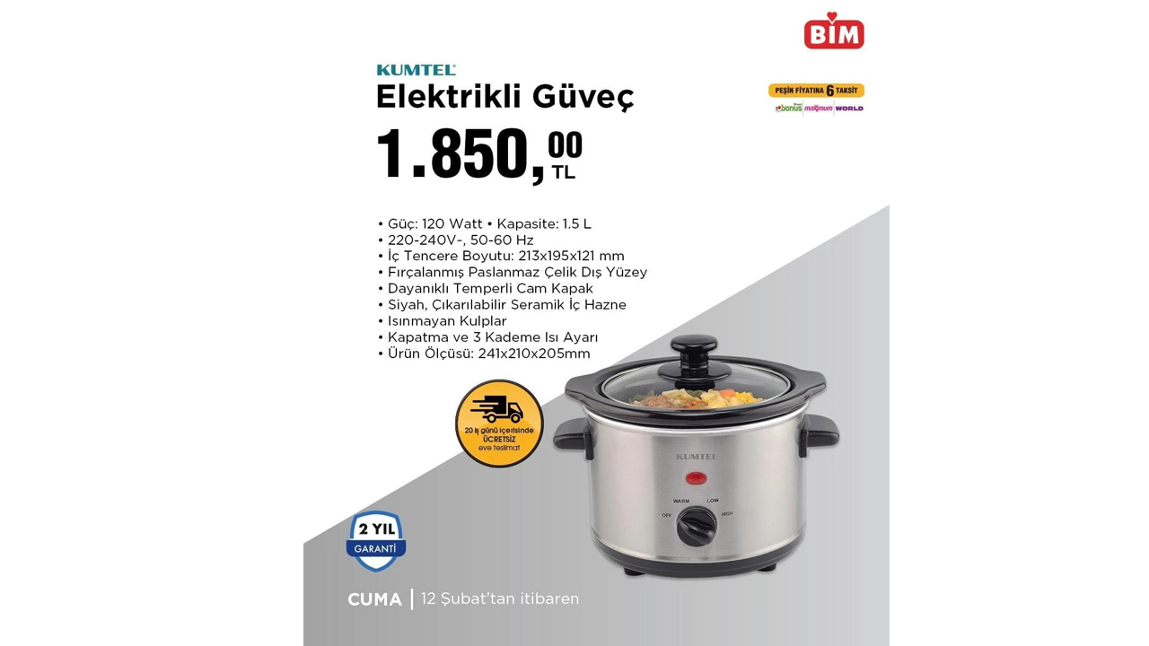 Foto - Elektronik eşyalarda büyük kampanya! BİM 12-18 Şubat 2025 indirim kataloğu bomba gibi geldi