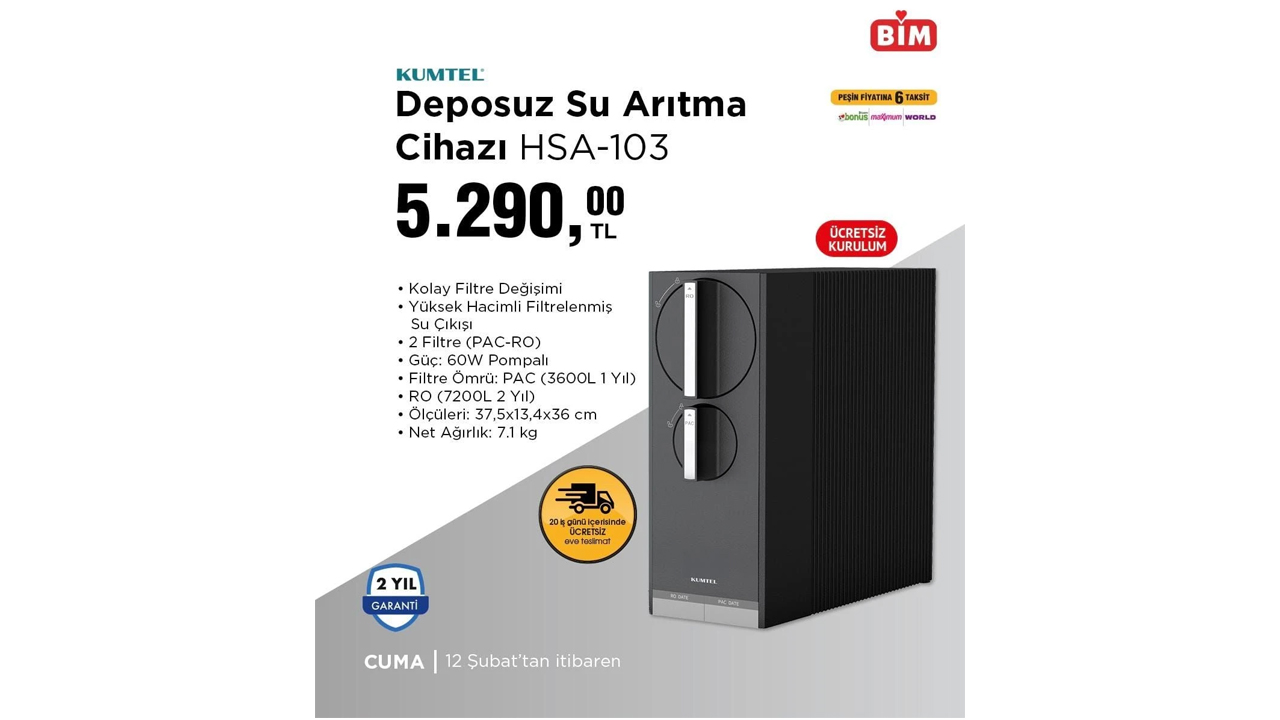 Foto - Elektronik eşyalarda büyük kampanya! BİM 12-18 Şubat 2025 indirim kataloğu bomba gibi geldi