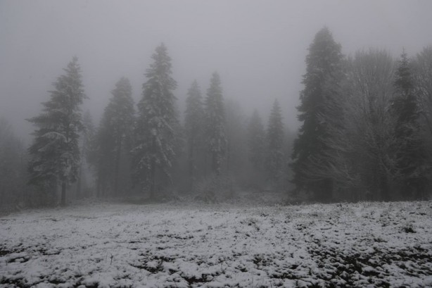 Foto - Elhamdülillah! Bir şehirde daha kar yağışı
