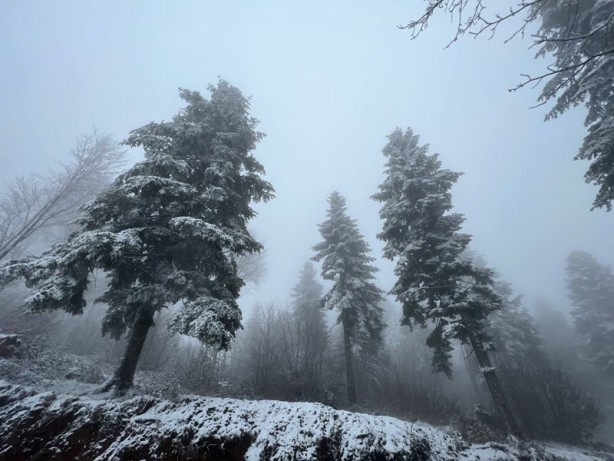 Foto - Elhamdülillah! Bir şehirde daha kar yağışı