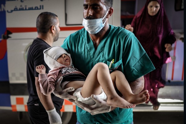 Foto - Elin değil, soyun kurusun Siyonist İsrail! Bu acıya yürek dayanmaz... 