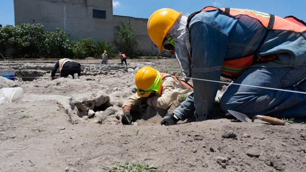 Foto - Elinde tuttuğu insan kemiği! Onlarcası bulundu
